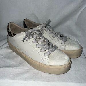 Shushop grey leopard Sienna sneaker women’s size 10